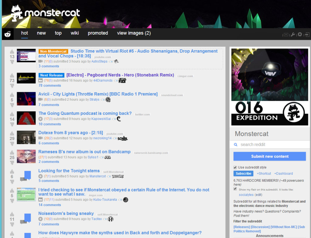 monstercat subreddit