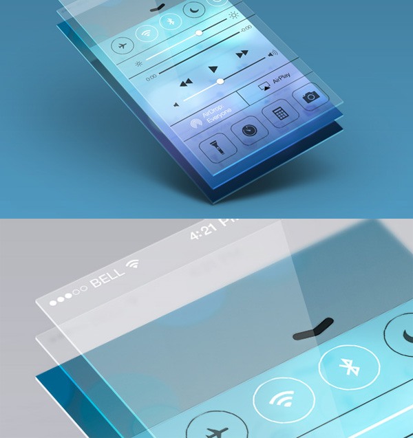 New free website graphics: Perspective App Screen Mock-Up 5