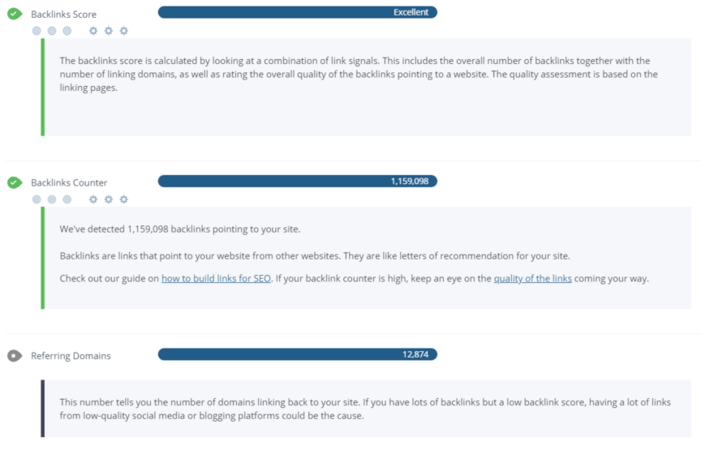 Off-page SEO checker
