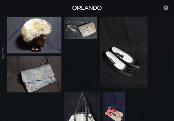 Online shop example: Orlando Berlin Fashion