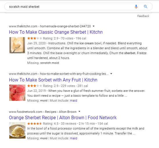 organic search