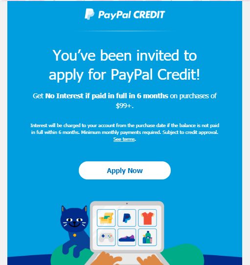 paypal email copy examples