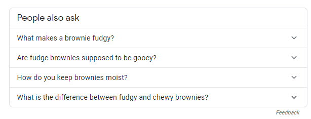 people also ask brownies