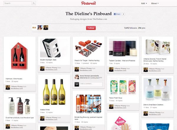 pinterest boards designers 08dieline