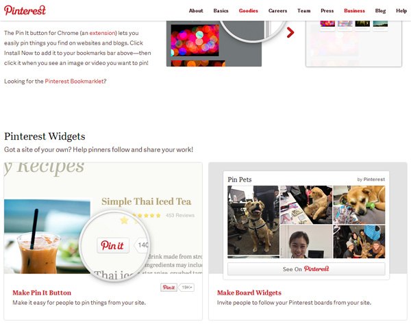 Pinterest Widget Builder