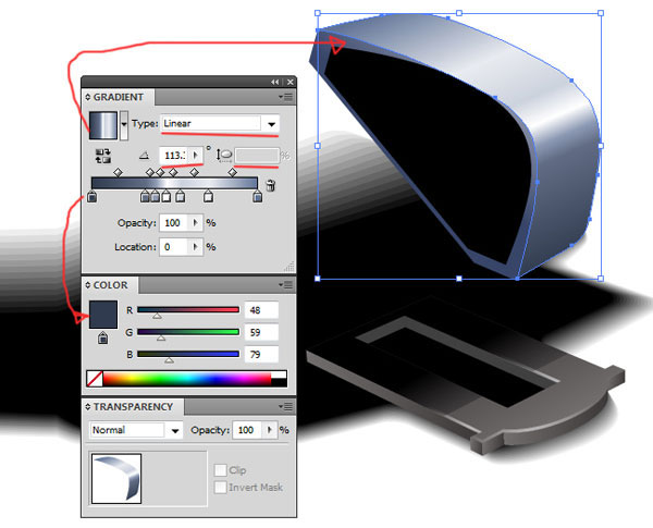 Draw the Printer's Paper Tray