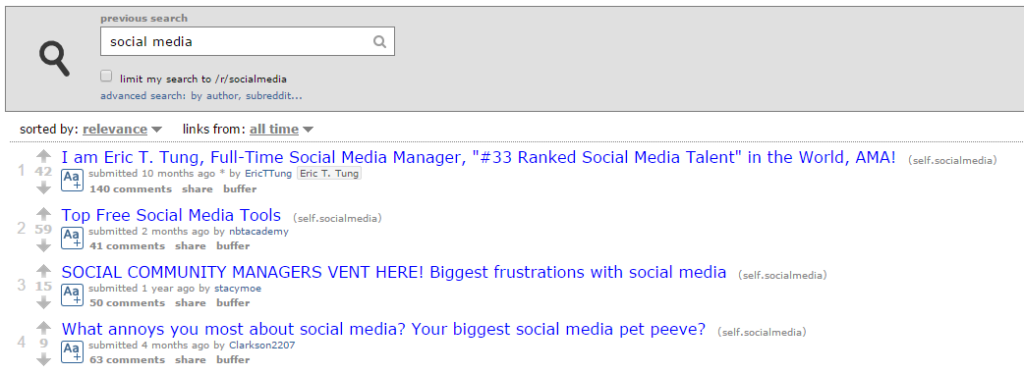 reddit-search