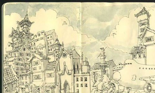 Sketchbook Secrets: 50 Beautiful Sketchbook Scans