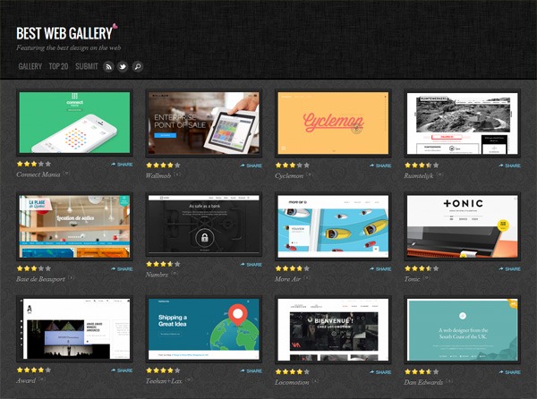 Best Web Gallery: Responsive category