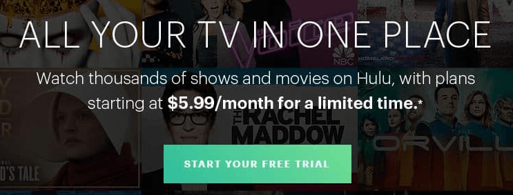 Hulu resubscribe email