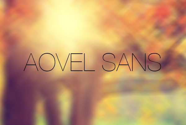 Aovel Sans