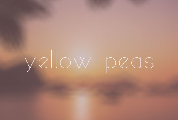 Yellow Peas