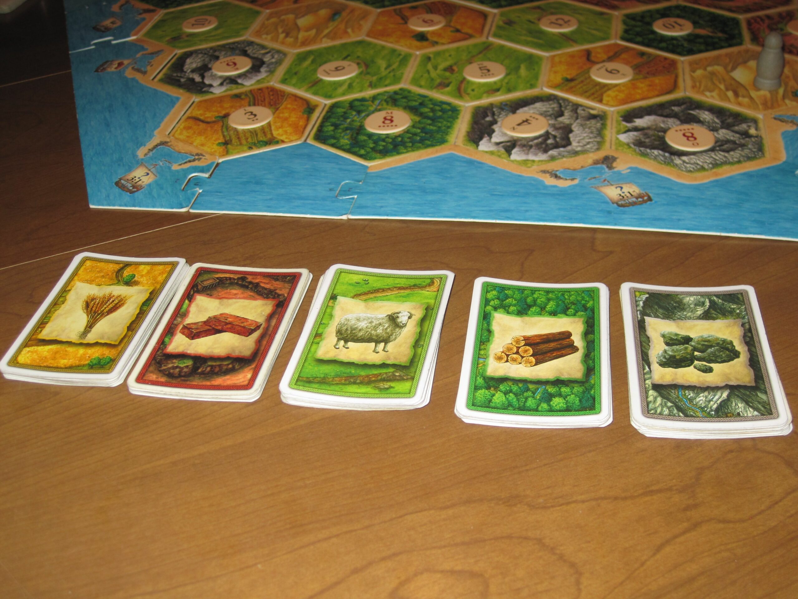 Settlers Resources Cards Settlers Resources Cards