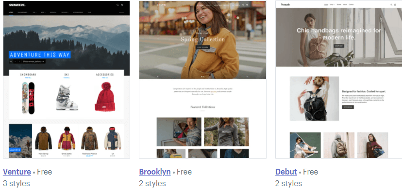 shopify design