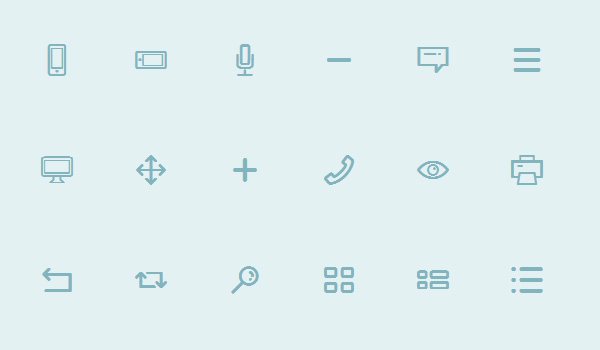 Free simple icon set: Dripicons (Free Iconset)