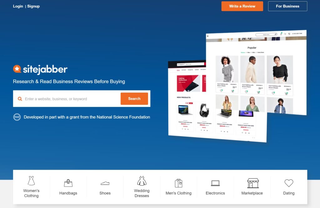 SiteJabber business review site