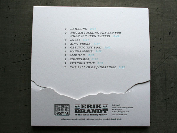 Erik Brandt "Sometimes" CD