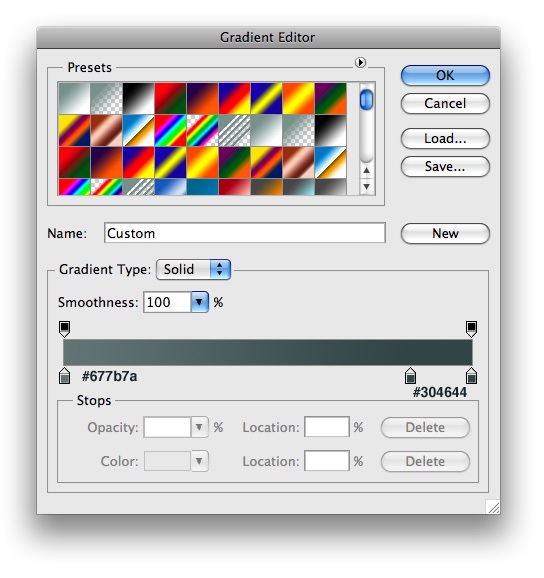 Make the footer area