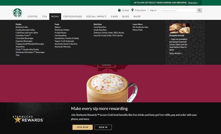 starbucks-nav-dropdown