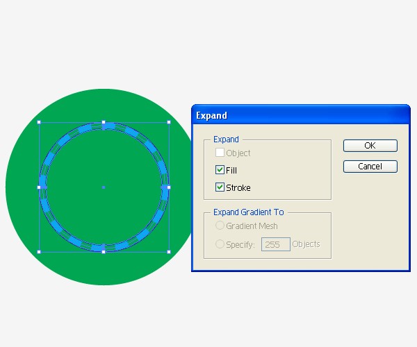 Draw the Base Shape and Inner Design of the Poker Chip