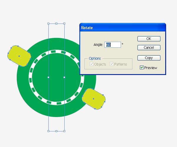 Draw the Base Shape and Inner Design of the Poker Chip