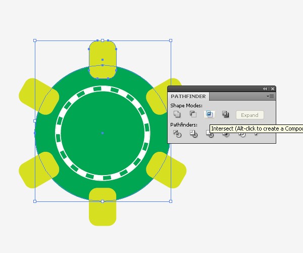 Draw the Base Shape and Inner Design of the Poker Chip