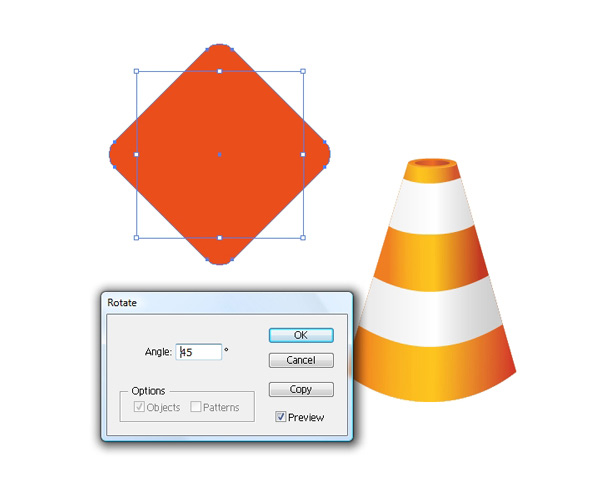 Creating the Stand for the Cone