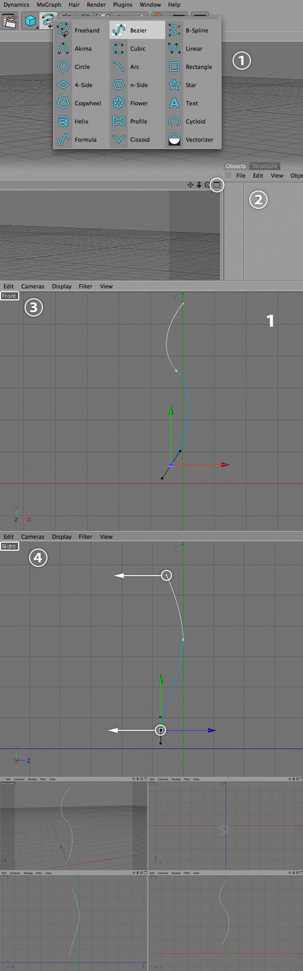 step01 bezier tool