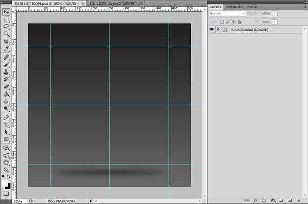 Set Up the Photoshop Canvas