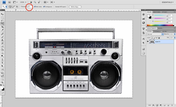 Preparing the Boom Box