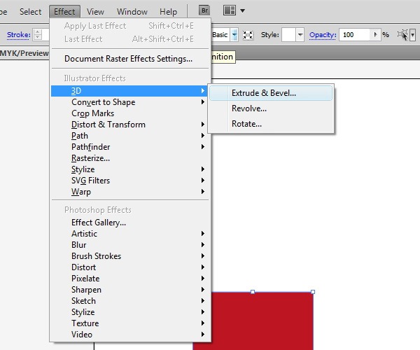 step03 extrude bevel