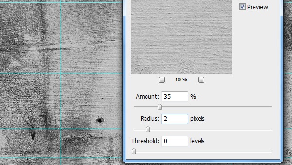 Creating the Textured Background