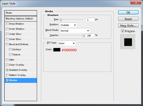 Stroke Layer Style