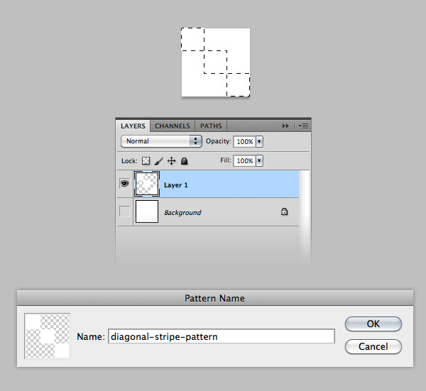 step04 creating a stripe pattern