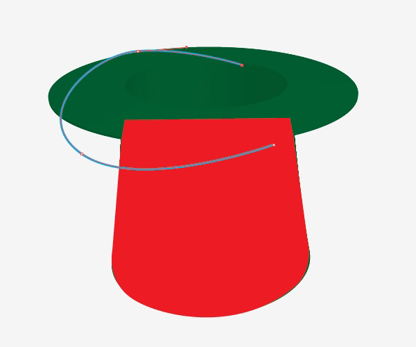 Draw the Upper Part of the Hat