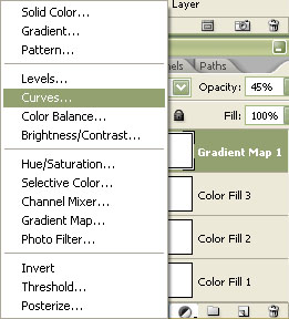 Step 10: Give the image a dark feel with fill layers