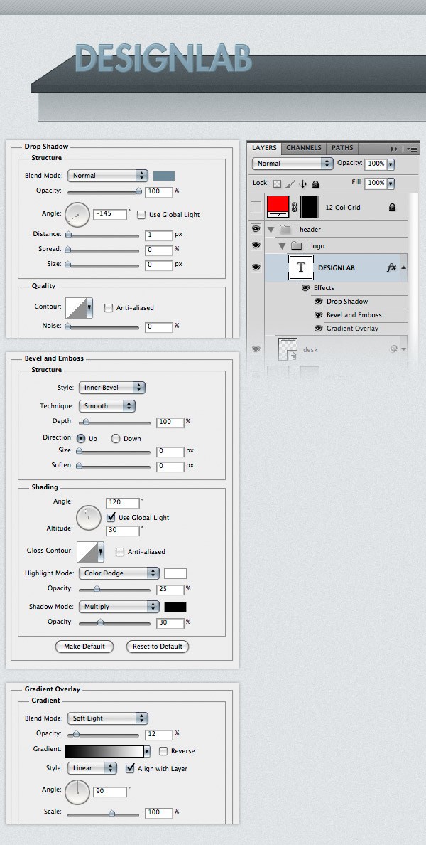 step11 creating the logo