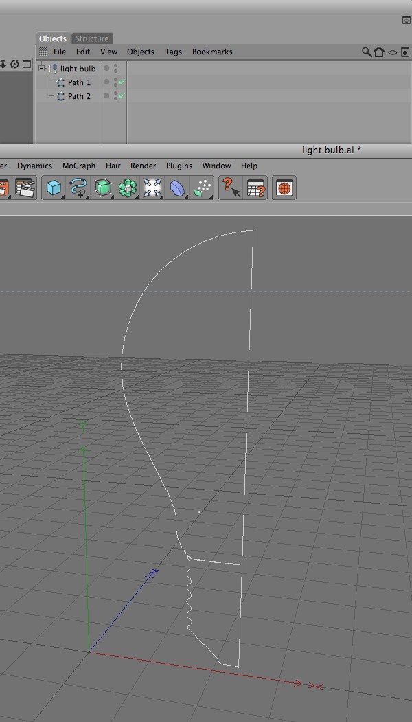 step14 cinema4d importing