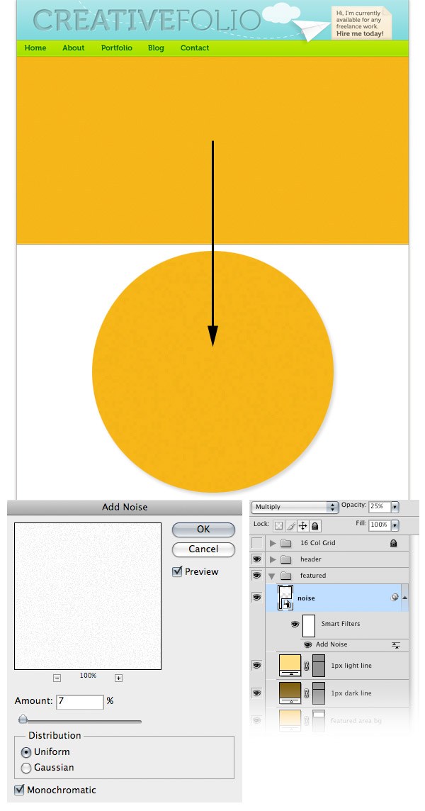 step21 featured area noise