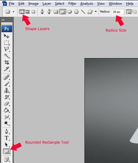 step2 rounded rectangle