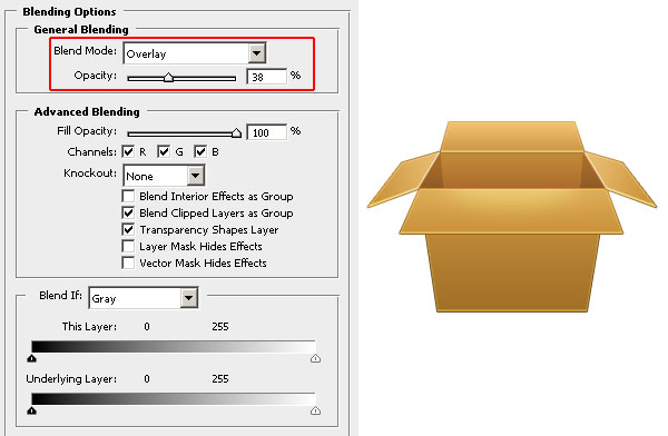 Draw the Right and Left Flaps of the Box