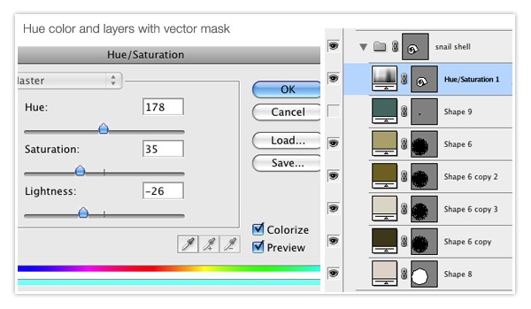 step3 hue and layers