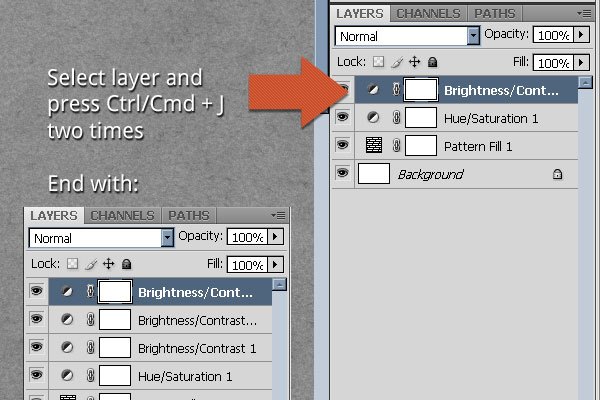 Brightness/Contrast Duplication