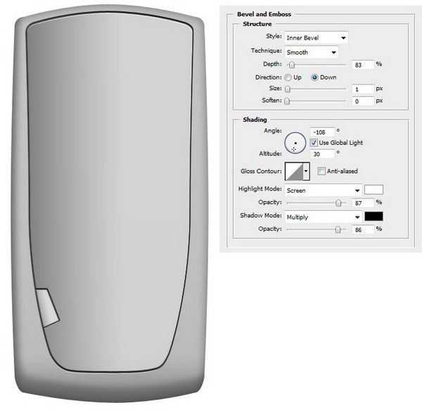 How to Draw a Realistic Cellphone using Photoshop