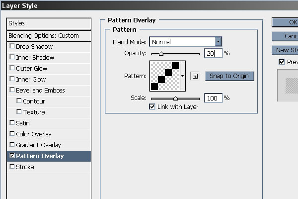 Apply the Diagonal Pattern