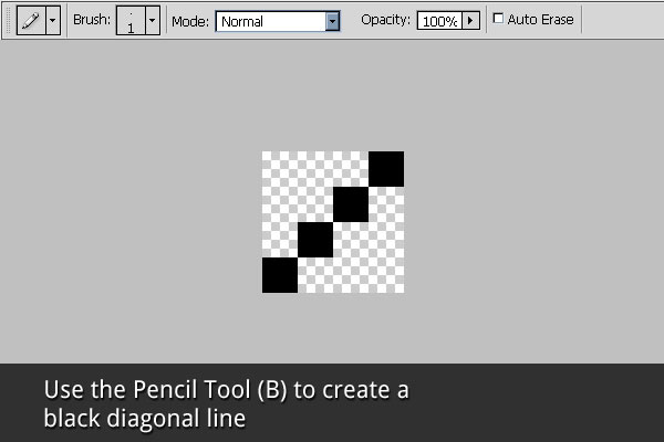 Create Diagonal Pattern