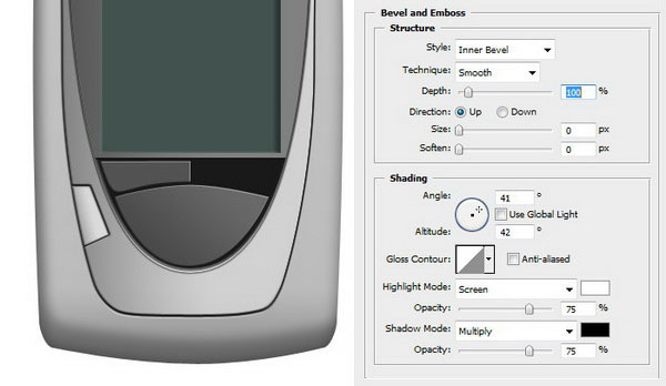 How to Draw a Realistic Cellphone in Photoshop