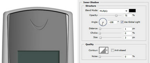 How to Draw a Realistic Cellphone using Photoshop