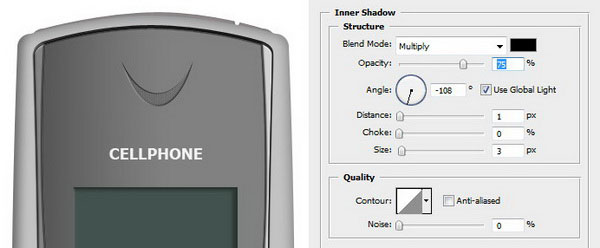 How to Draw a Realistic Cellphone in Photoshop