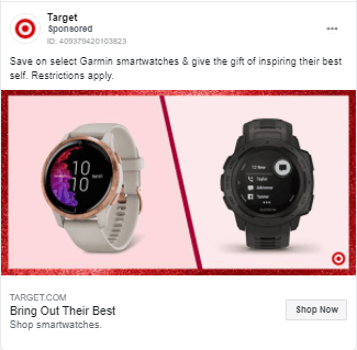 target watch example